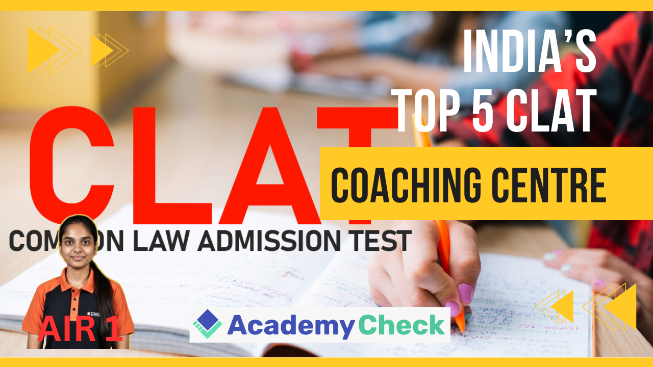 Top 5 CLAT Coaching in India : Based AIR 2026